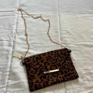 Cheetah print crossbody bag